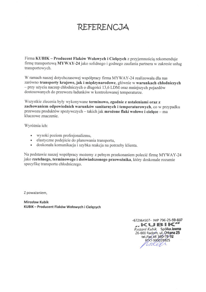 referencja